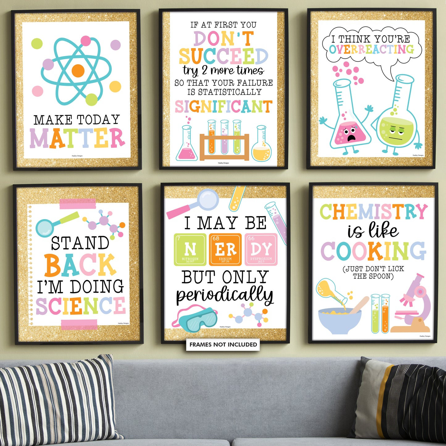 Life Science Posters | Set of 6 | Educational Posters