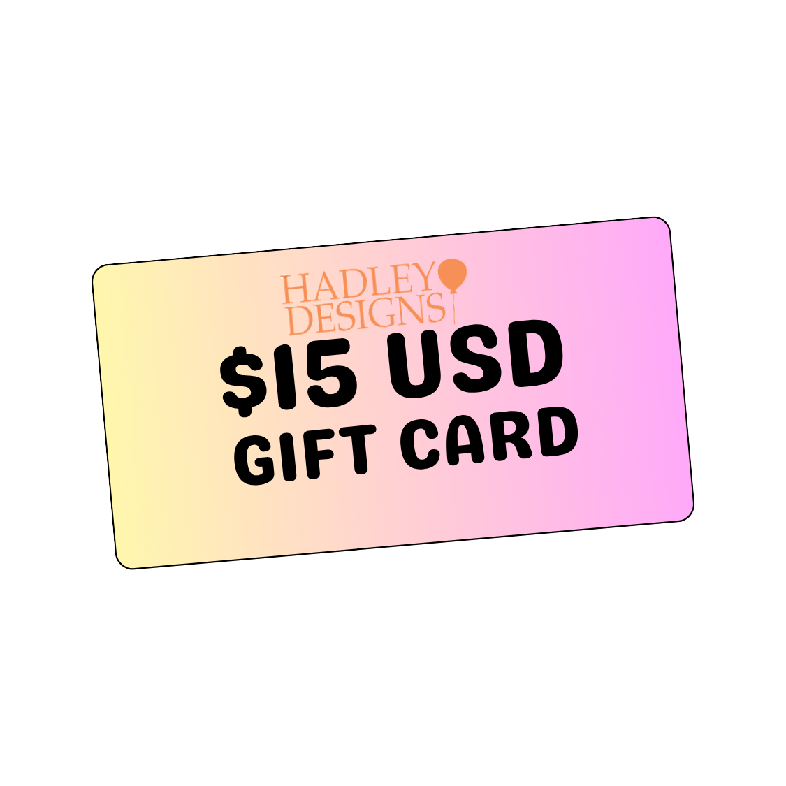 $15 Gift Card