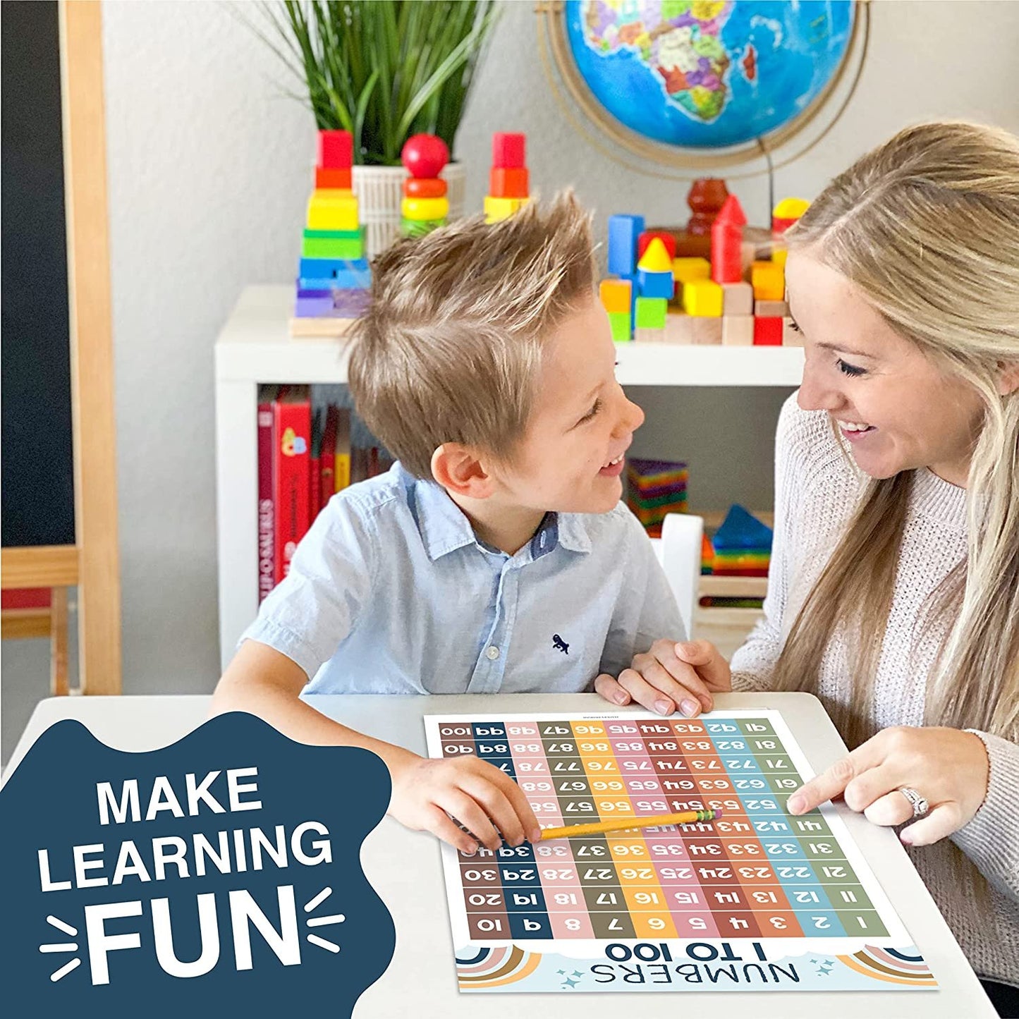 PreK Early Learning Kit: Boho 16 Poster Pack
