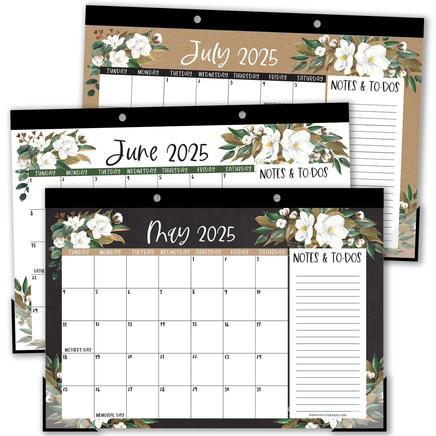Large Desk Calendar | 18-Month | 2025-2026 | Calendars & Planners