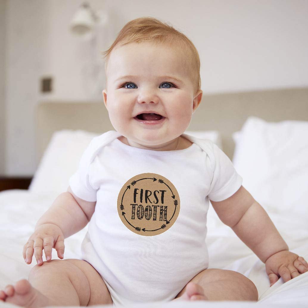 Baby Milestone Stickers | Set of 16 | Baby Supplies Scrapbook Materials