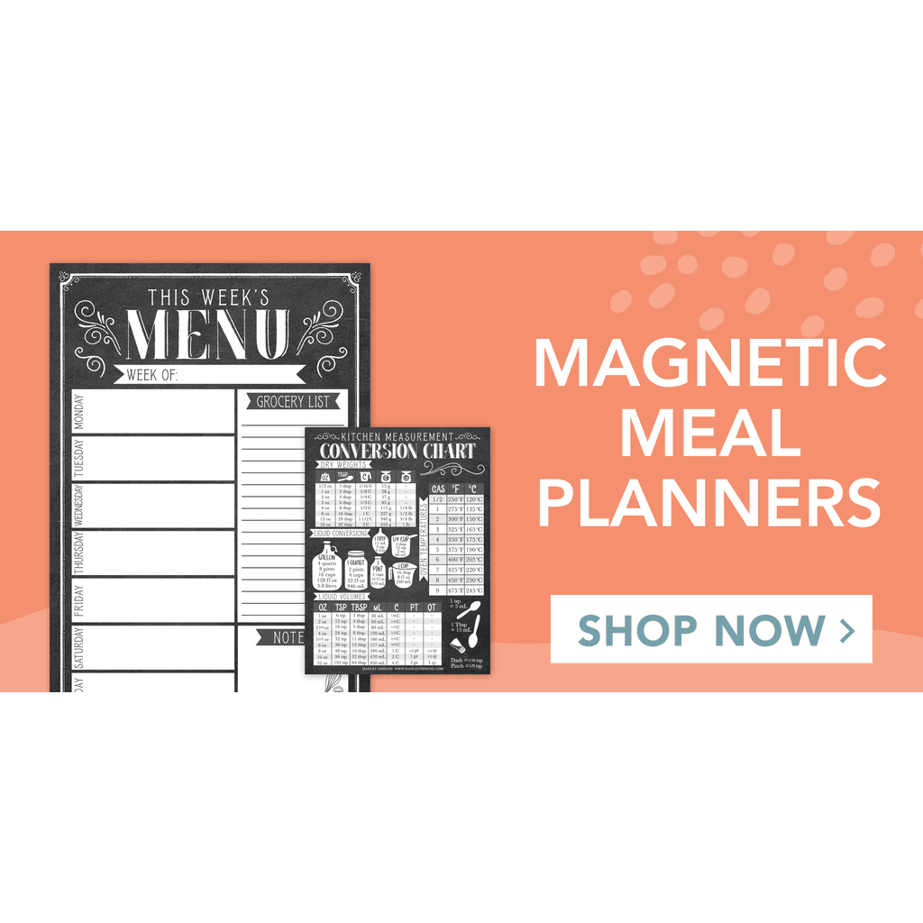 Magnetic Meal Planner