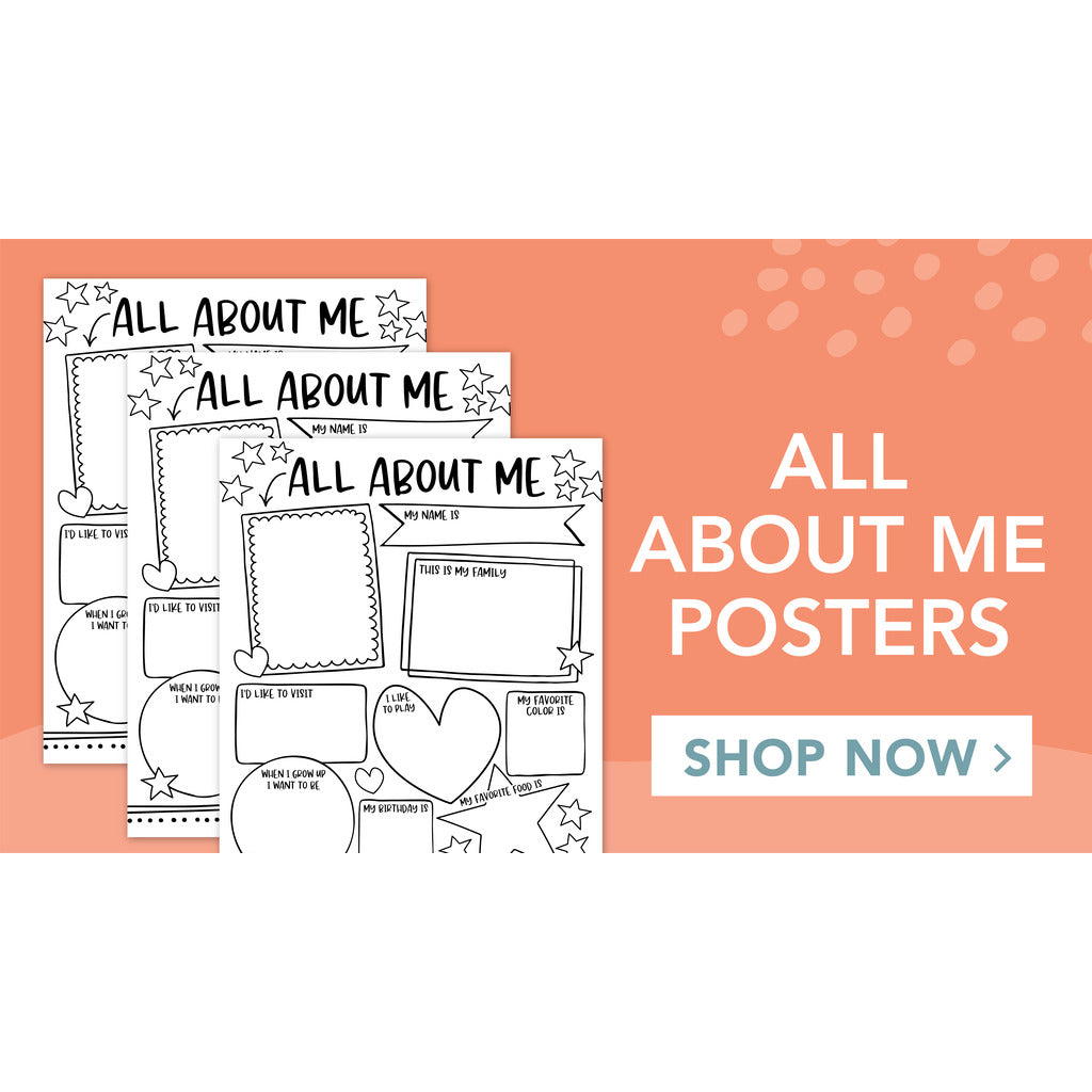 All About Me Posters