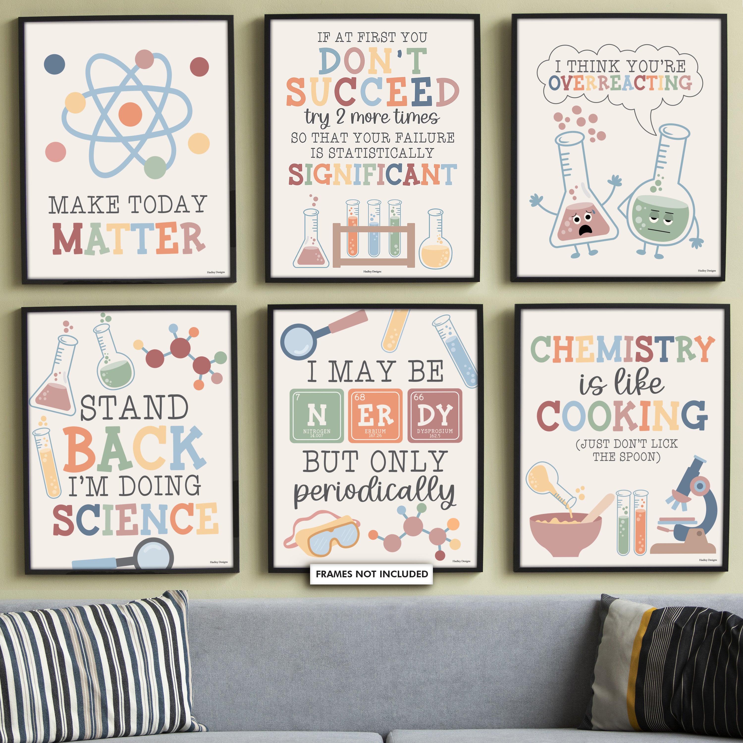 Life Science Posters | Set of 6 | Educational Posters