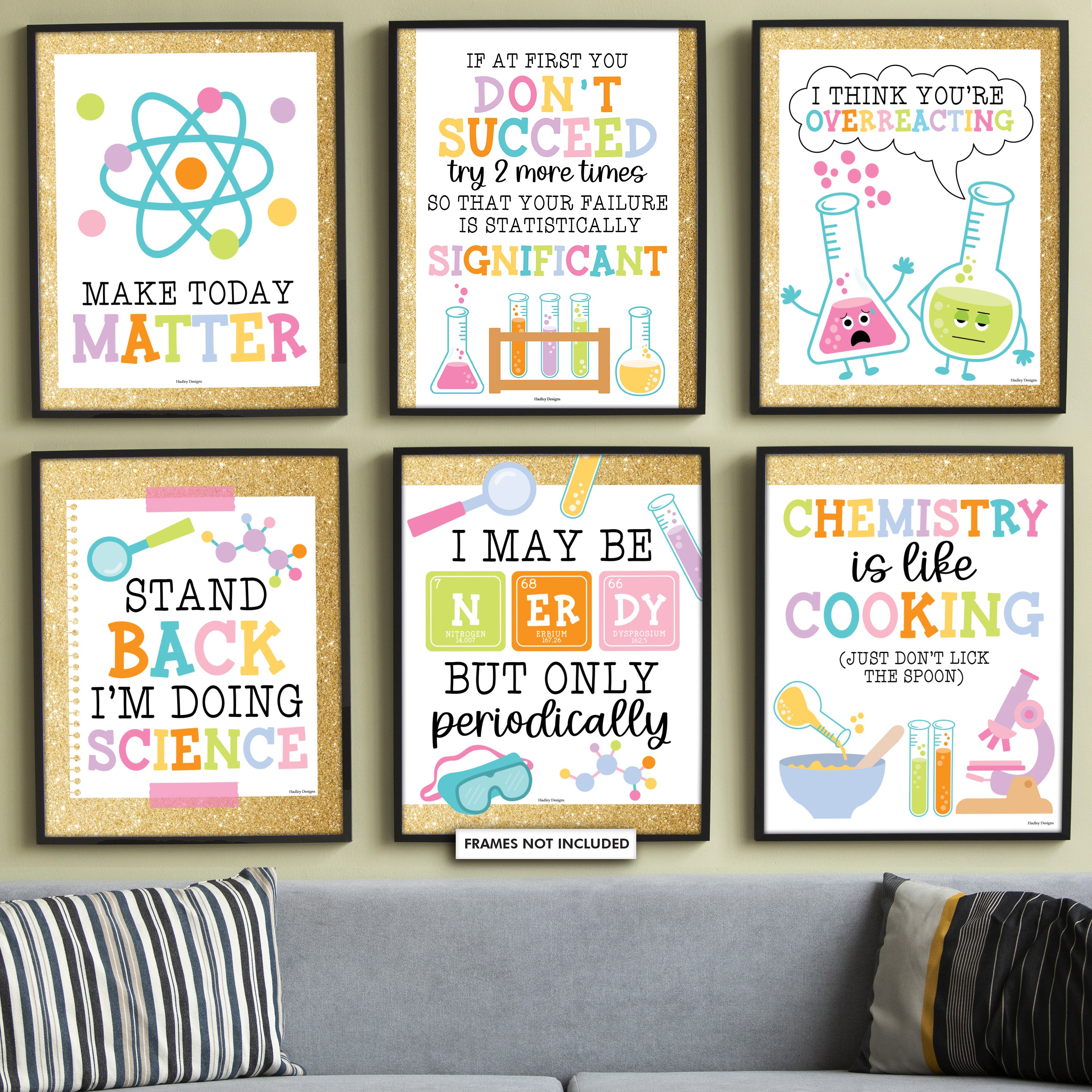 Life Science Posters | Set of 6 | Educational Posters