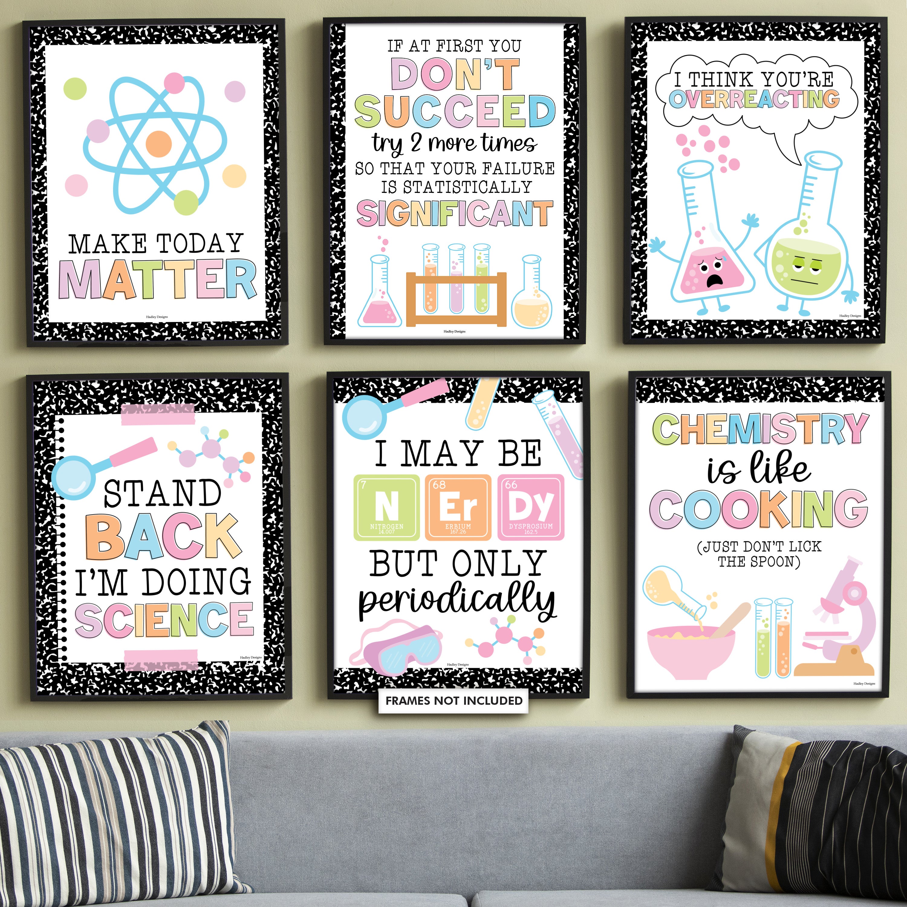 Life Science Posters | Set of 6 | Educational Posters