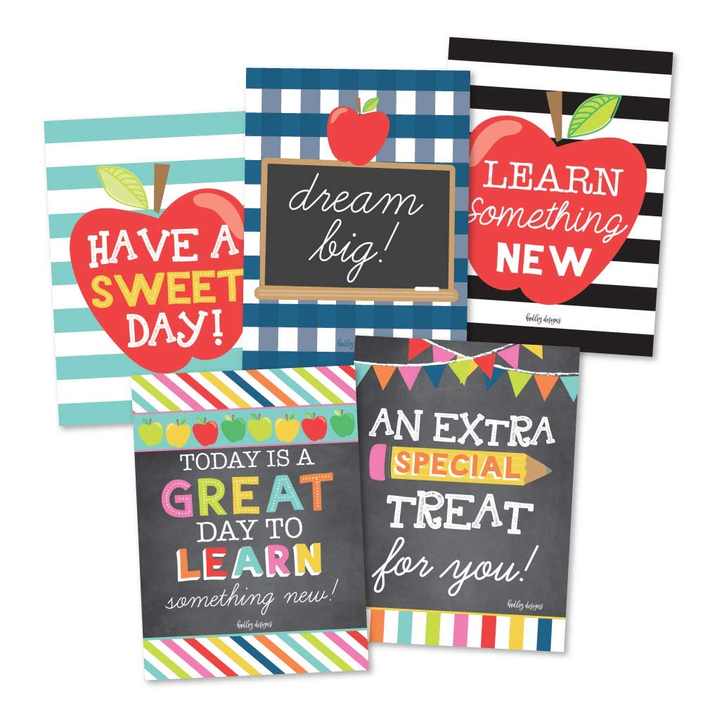 Encourage Notes Set Lunchbox Encouragement Notes, Set of 25 – Hadley Designs