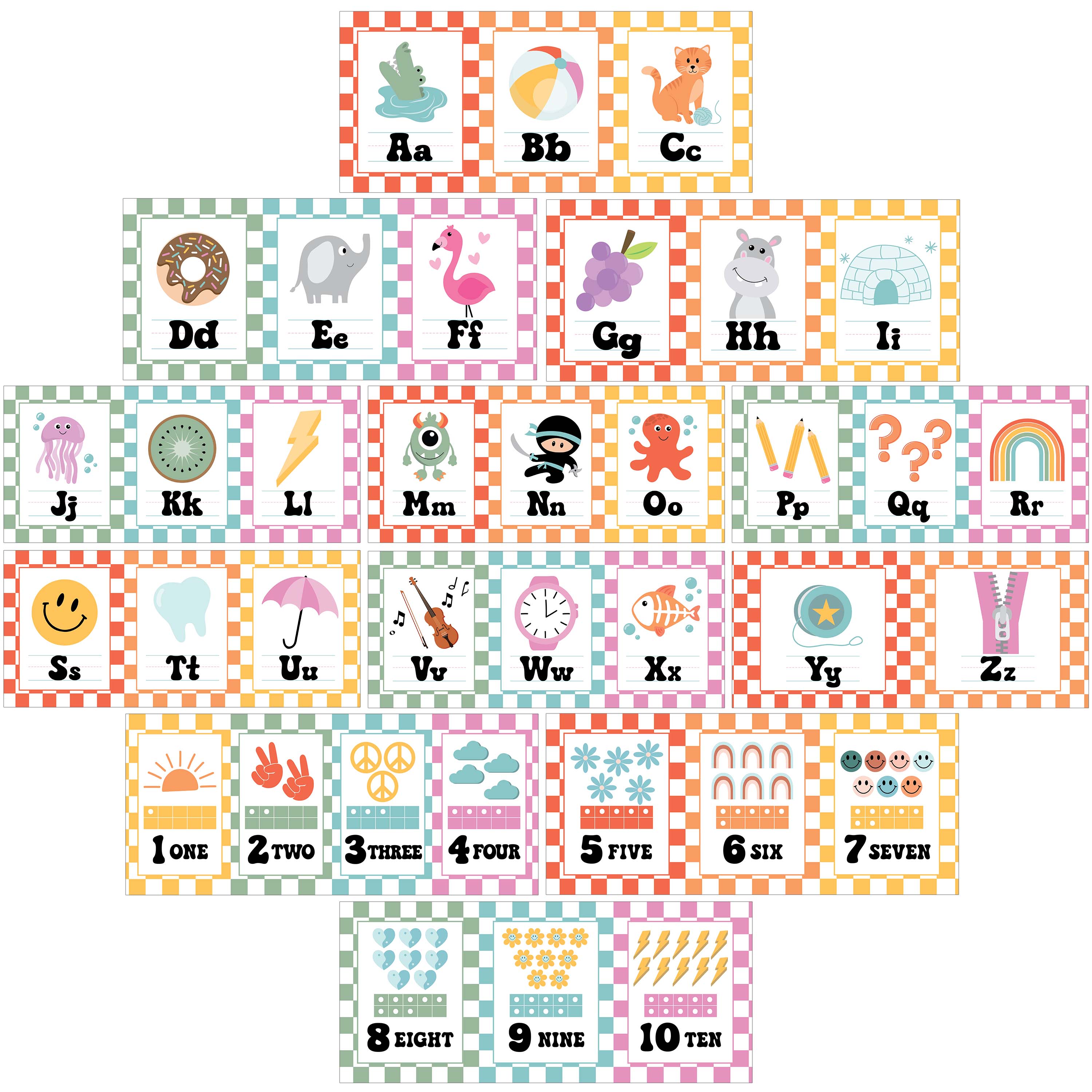 Alphabet Bulletin Board Set | Classroom Supplies | Educational Decor
