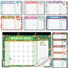 Doodle 2 Large Desk Calendar | 18-Month | 2025-2026 | Calendars & Planners