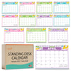 Small Desk Calendar | 2025-2026 | Standing Flip Calendar