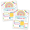 Back To School Signs | Set of 10 | School Supplies