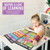 Colorful Chalk Spanish Posters | Set of 12 | Spanish Educational Supplies Duplicate for TikTok Shop