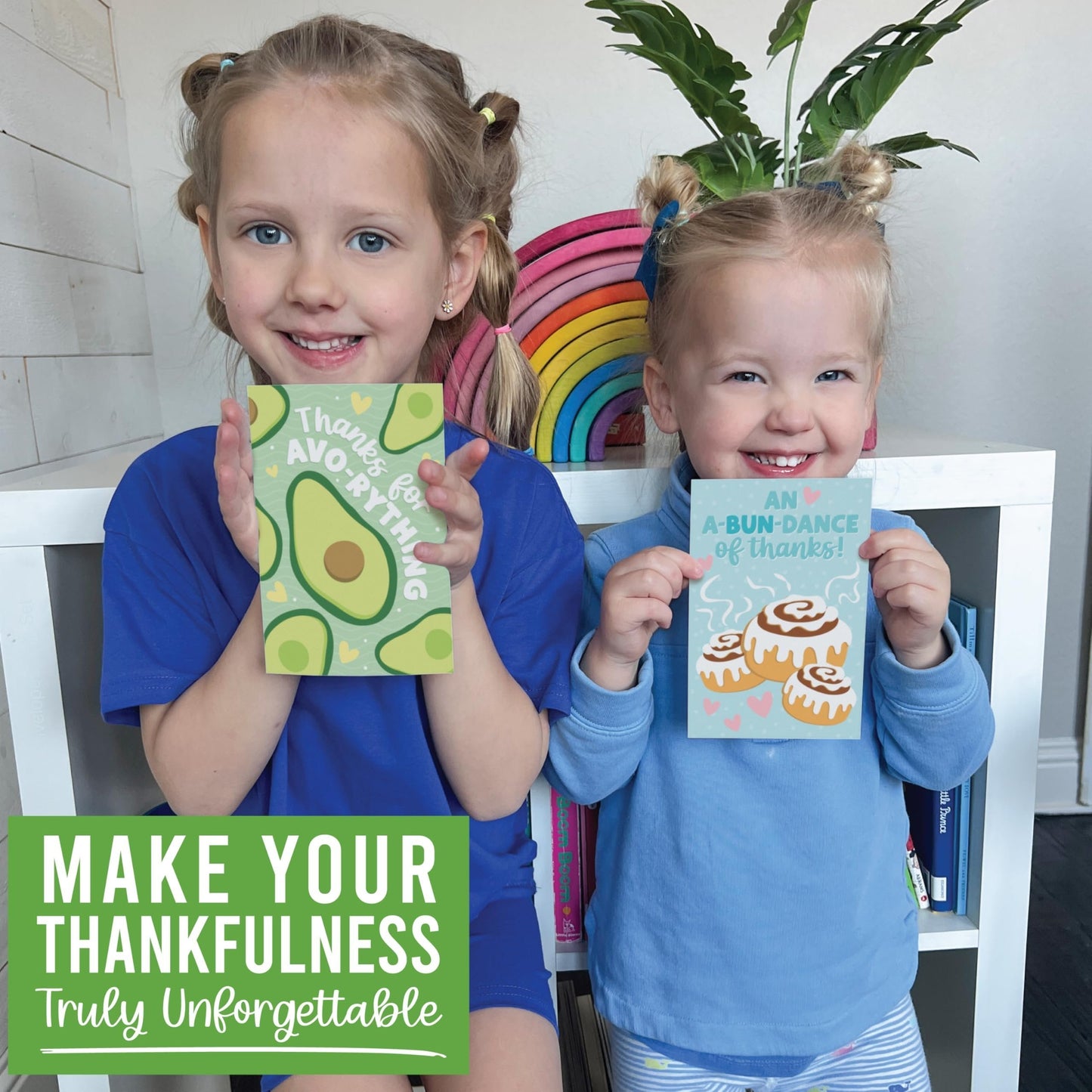 Thank You Cards | Set of 54 | Envelopes Included