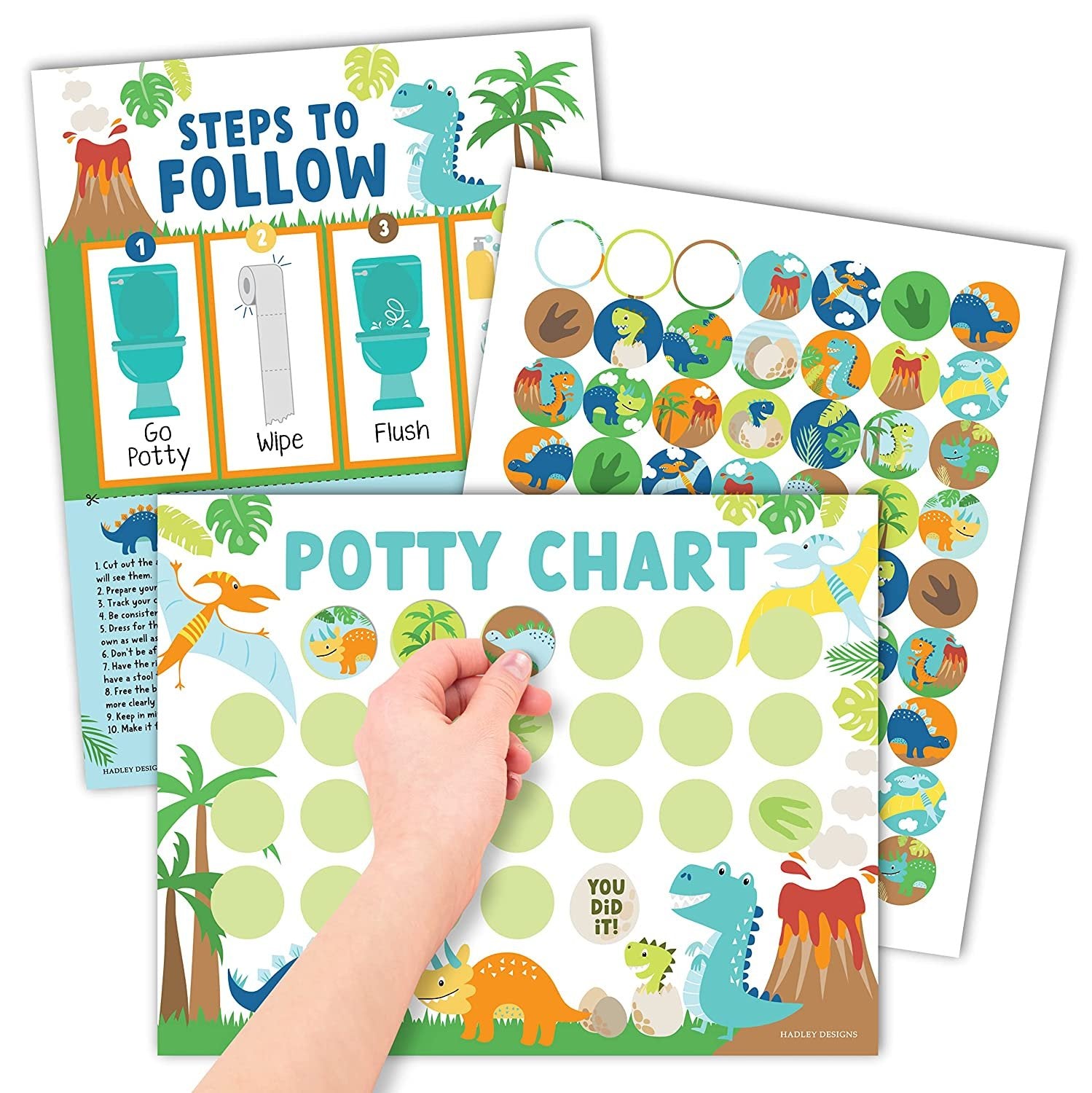Potty Training Chart | Sticker Charts | Early Education - SAMPLE
