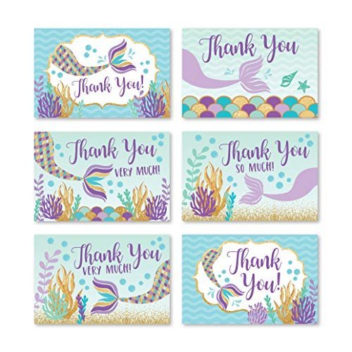 Folded Thank You Cards | Set of 24 | Kid's Party