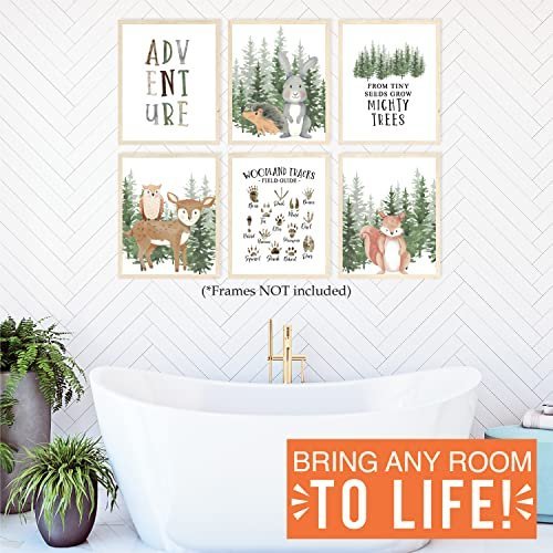 Nursery Wall Art | Set of 6 | Nursery Home Decor