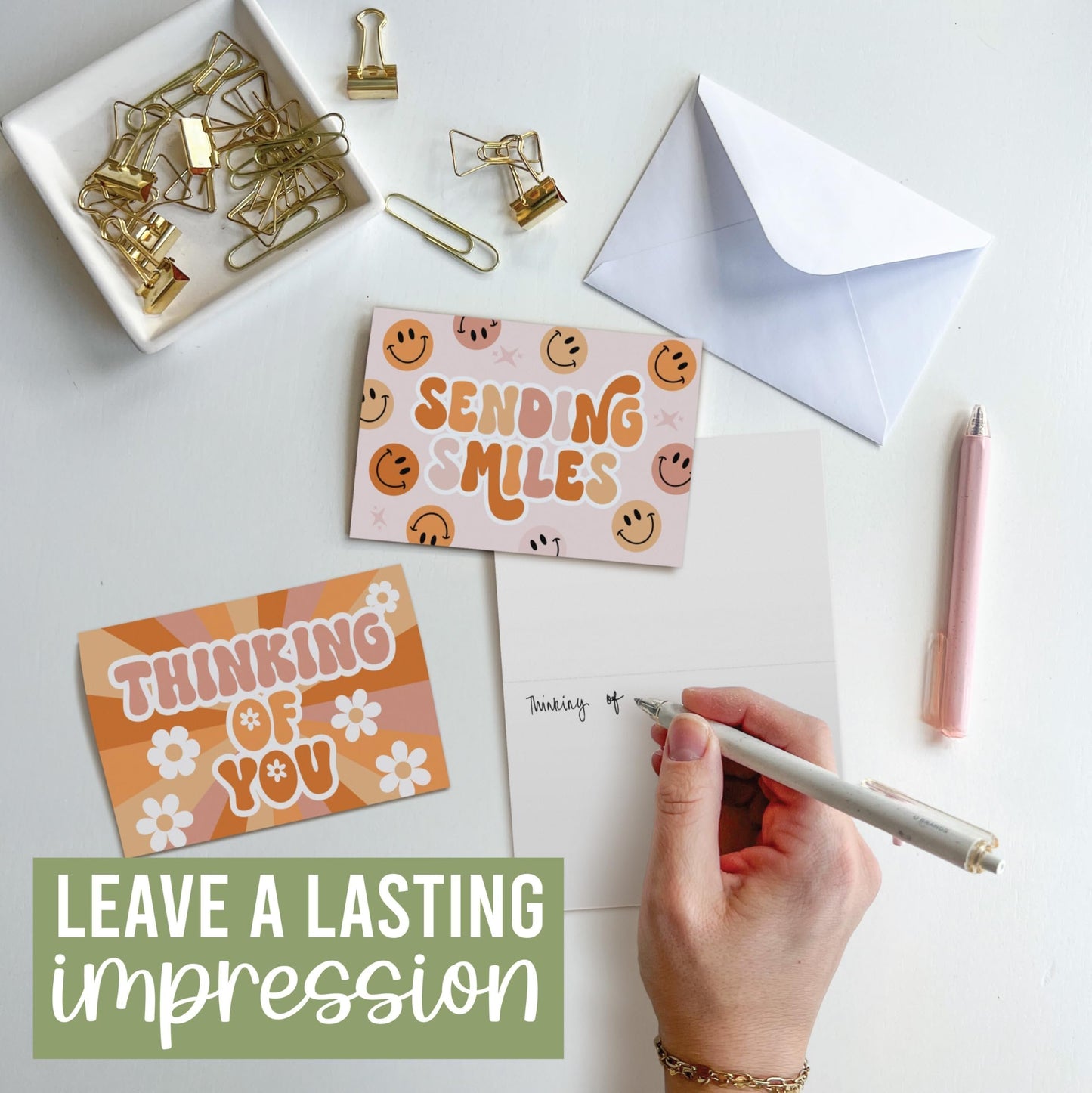 Thinking of You Cards | Set of 24 | Cards & Party | Envelopes Included