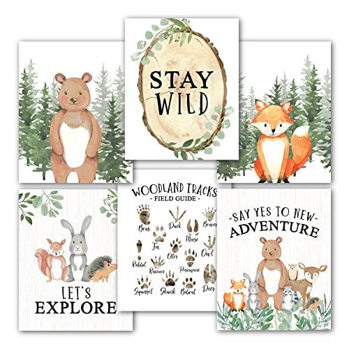 Nursery Wall Art | Set of 6 | Nursery Home Decor
