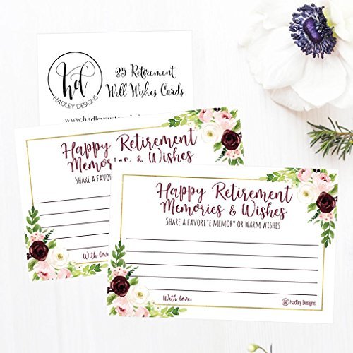 Retirement Advice Cards | Set of 25 | Cards & Party