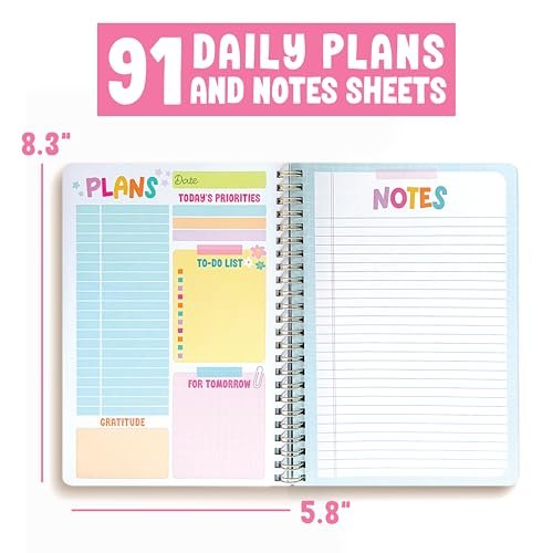 Daily Planner | Undated | Calendars & Planners - SAMPLE