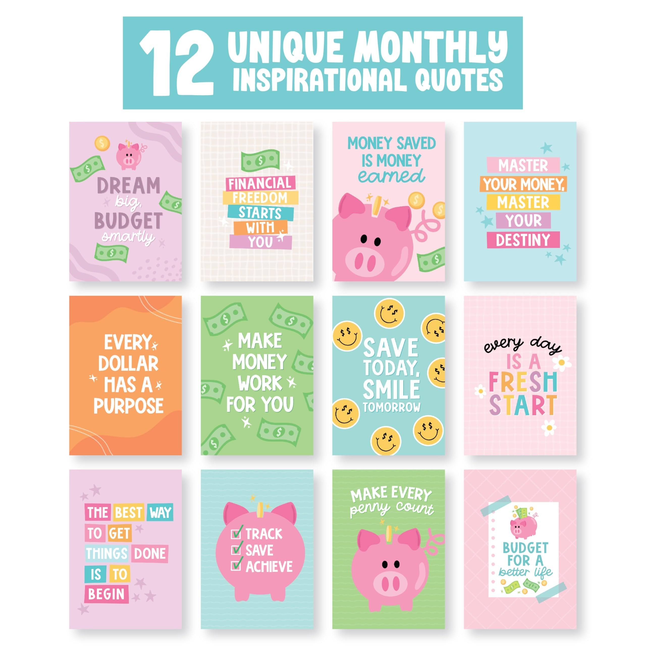 Monthly Budget Planner | 2025-2026 | Calendars & Planners - SAMPLE