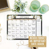 Floral Magnetic Calendar | Dry-Erase | Calendars & Planners