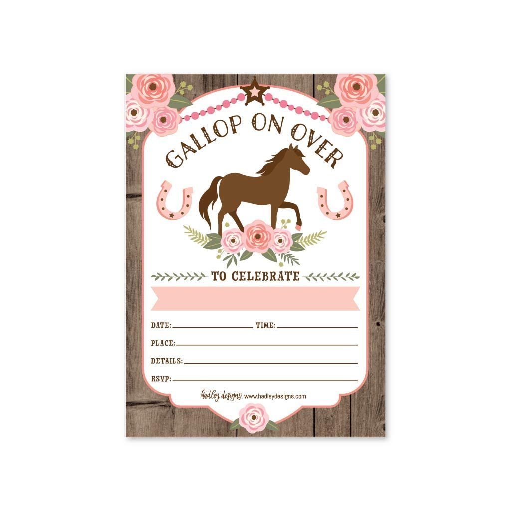 Birthday Girl Invitations | Set of 25 | Kid's Party