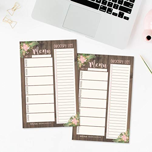 Meal Planners | 25 Sheets | Home Organization