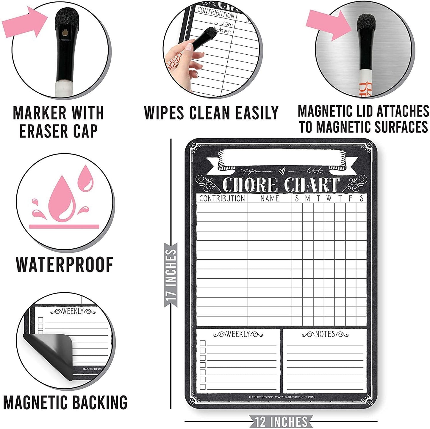 Family Chore Charts | Home Organization | Charts & Posters