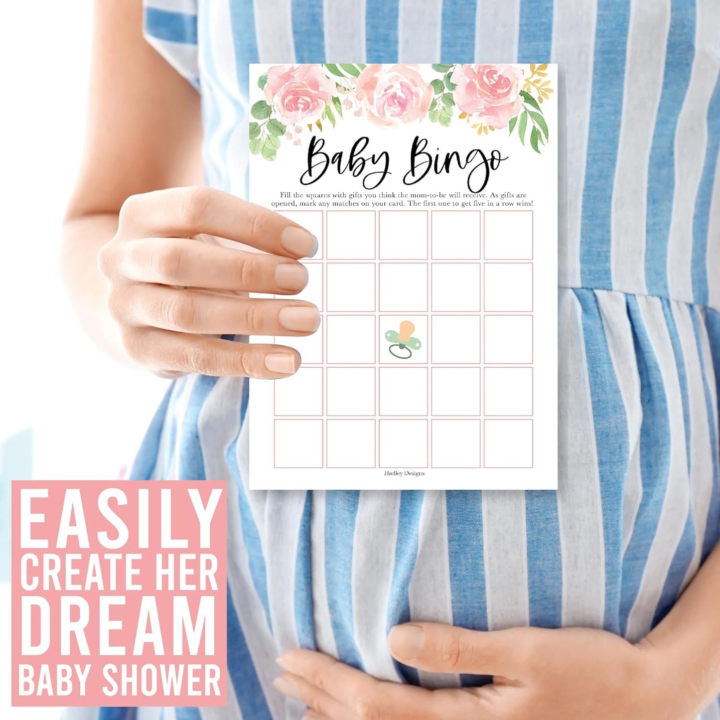 20 Floral Baby Shower Games For Girl - Hilarious Baby Shower Games Girl, Baby Games For Baby Shower Bingo Game Girl, Baby Girl Baby Shower Tradition Cards, Baby Girl Baby Shower Games Funny