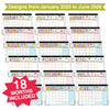 Notebook Large Desk Calendar | 18-Month | 2025-2026 | Calendars & Planners