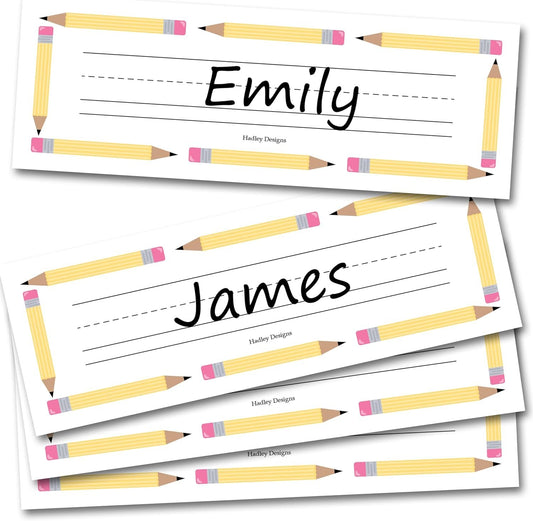 25 Colorful Student Desk Name Tags Classroom - Student Name Tags for Desks, Desk Name Plates for Classroom, Classroom Name Tags for Desk, Locker Name Tags for Classroom, Teacher Name Plate for Desk