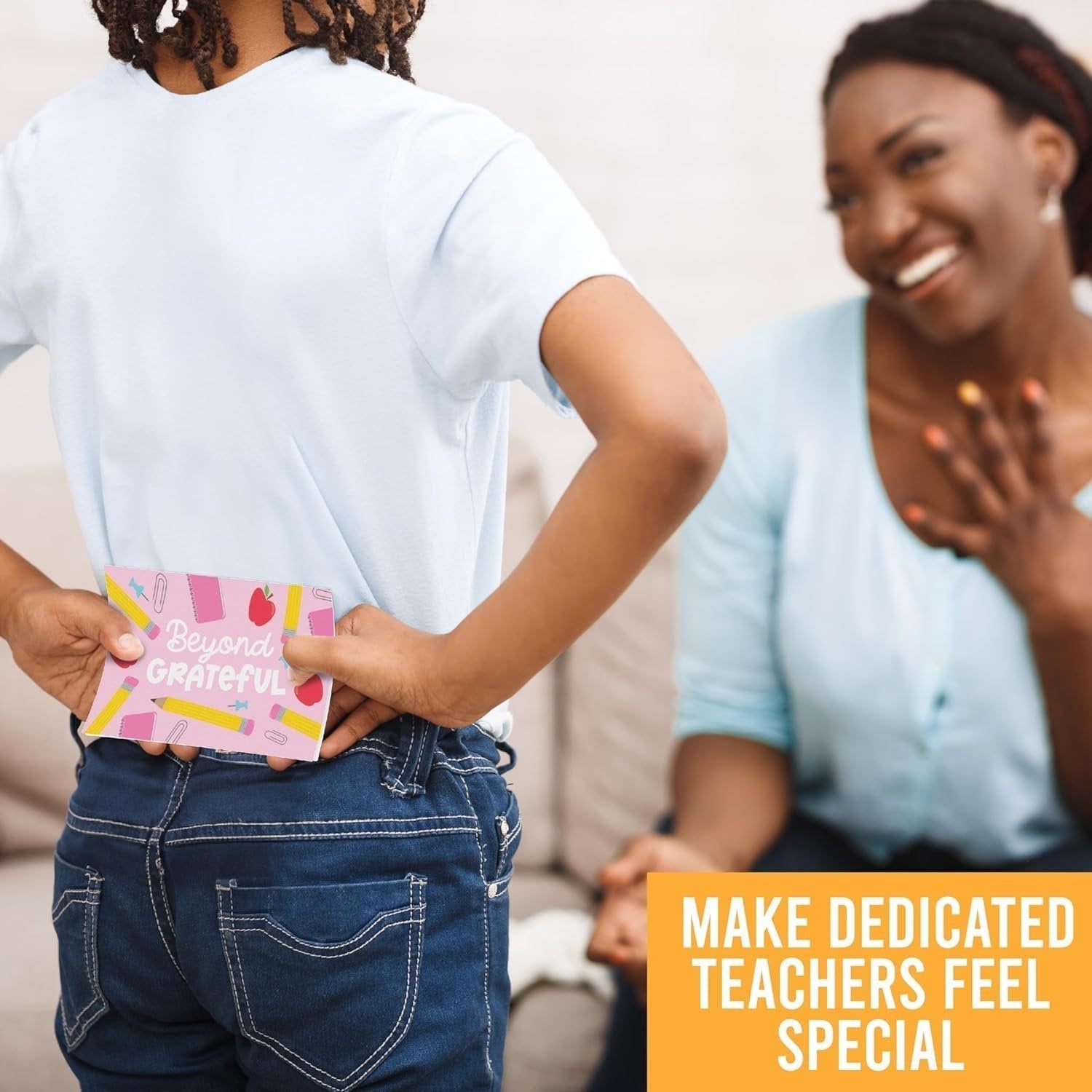 Teacher Thank You Cards | Set of 24 | 4" x 6"