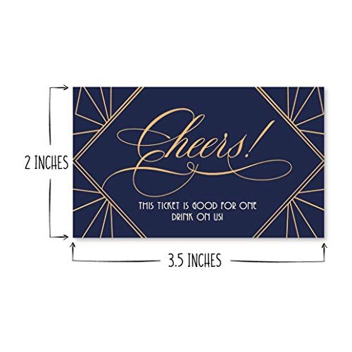 Drink Tickets | Set of 50 | Wedding Supplies
