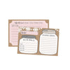 Mason Jar Blank Recipe Cards | Set of 50 Double Sided | 4x6