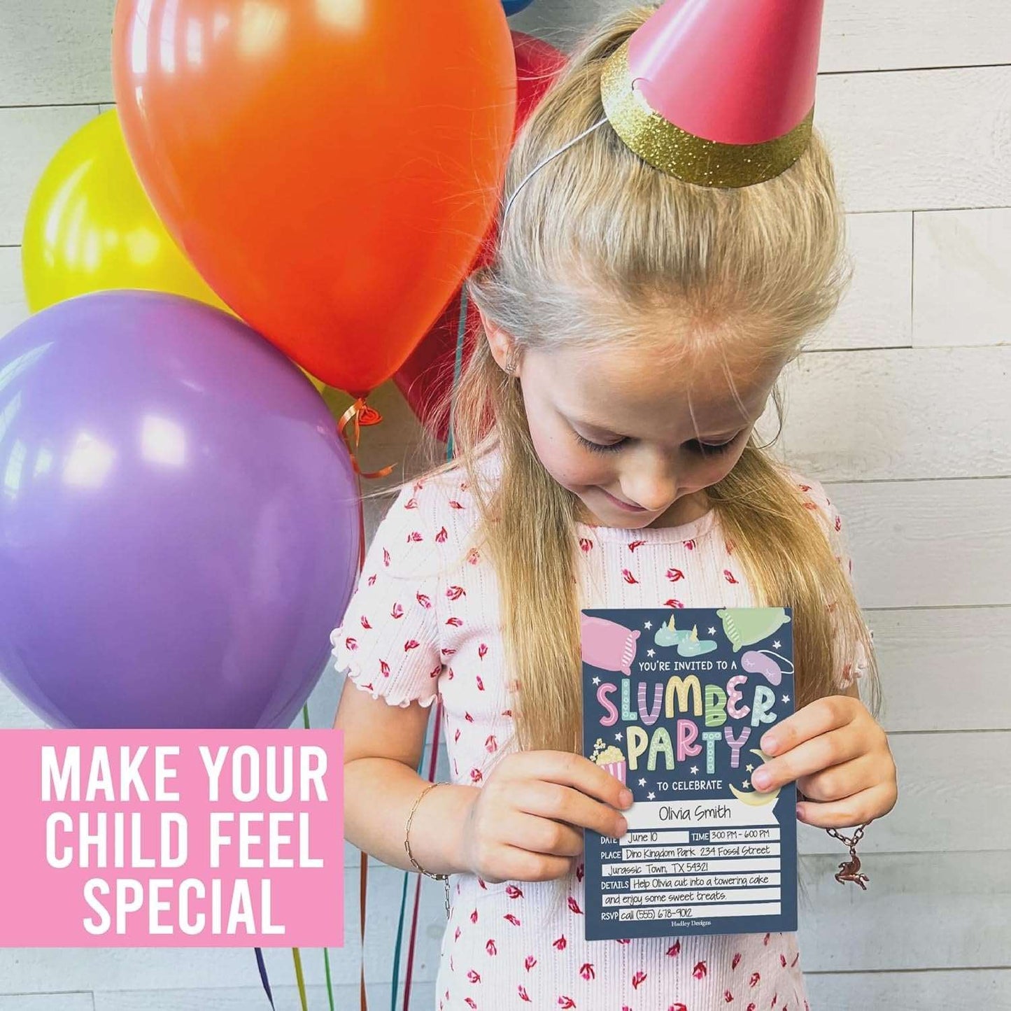 15 Sleepover Birthday Invitations Girl - Pajama Birthday Party Invitations For Girls, Slumber Party Invitations For Birthday Party Invitation Girl, Invitation Cards, Kids Birthday Invitations Girl