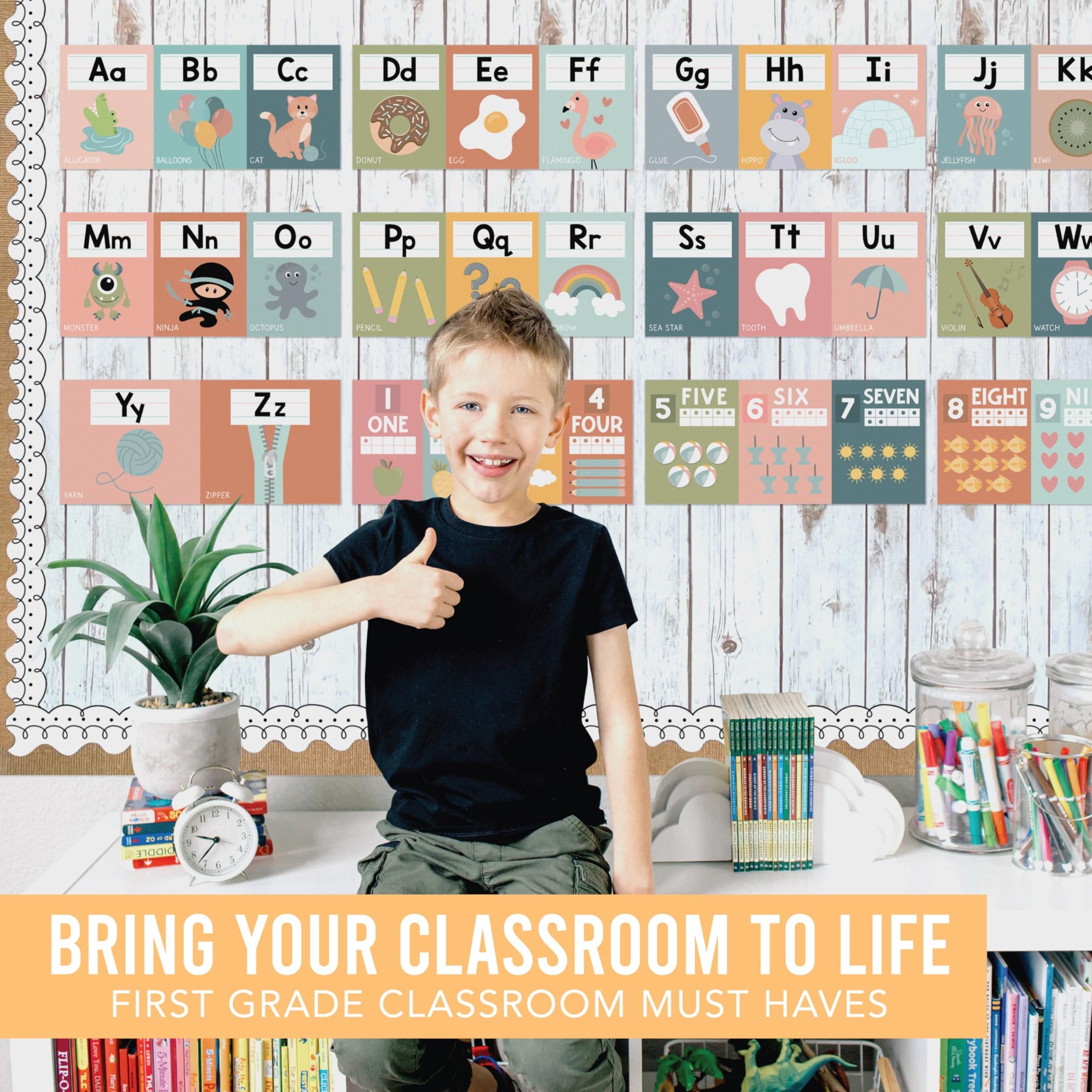 Alphabet Bulletin Board Set | Classroom Supplies | Educational Decor