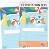 Boys Birthday Invitations | Set of 15 | Kid's Party