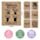 Relaxing Bathroom Wall Art | Set of 6 Reversible Prints | Home Decor