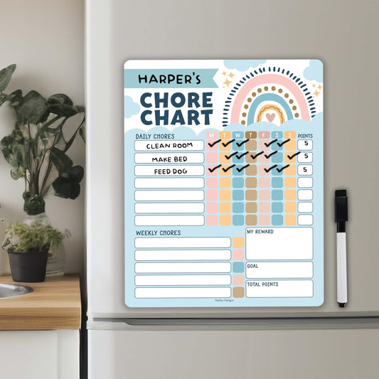 Boho Chore Charts | Home Organization