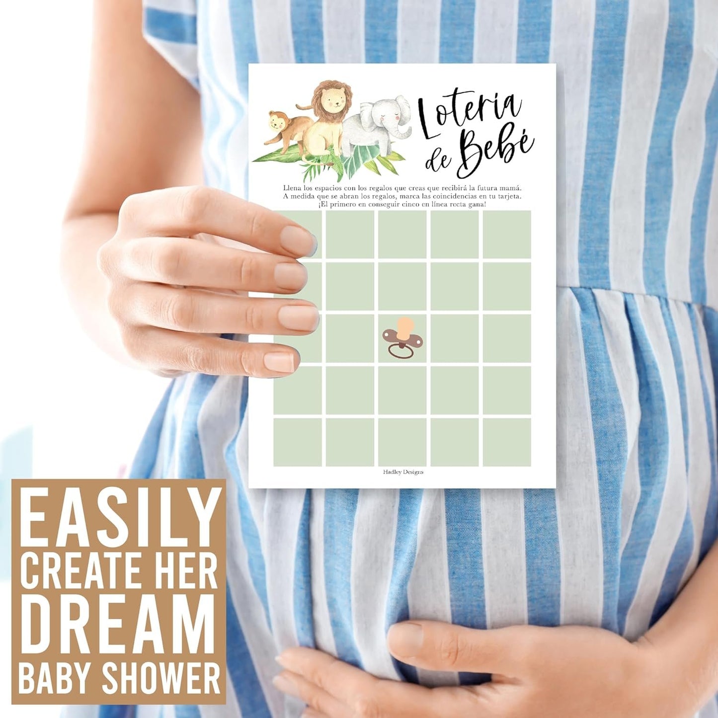 40 Safari Juegos para Baby Shower En Español - Juegos De Baby Shower En Español, Baby Shower Bingo Español, Baby Shower Advice Cards, Sopa De Letras Baby Shower Español, Quien Conoce Mas A Mama