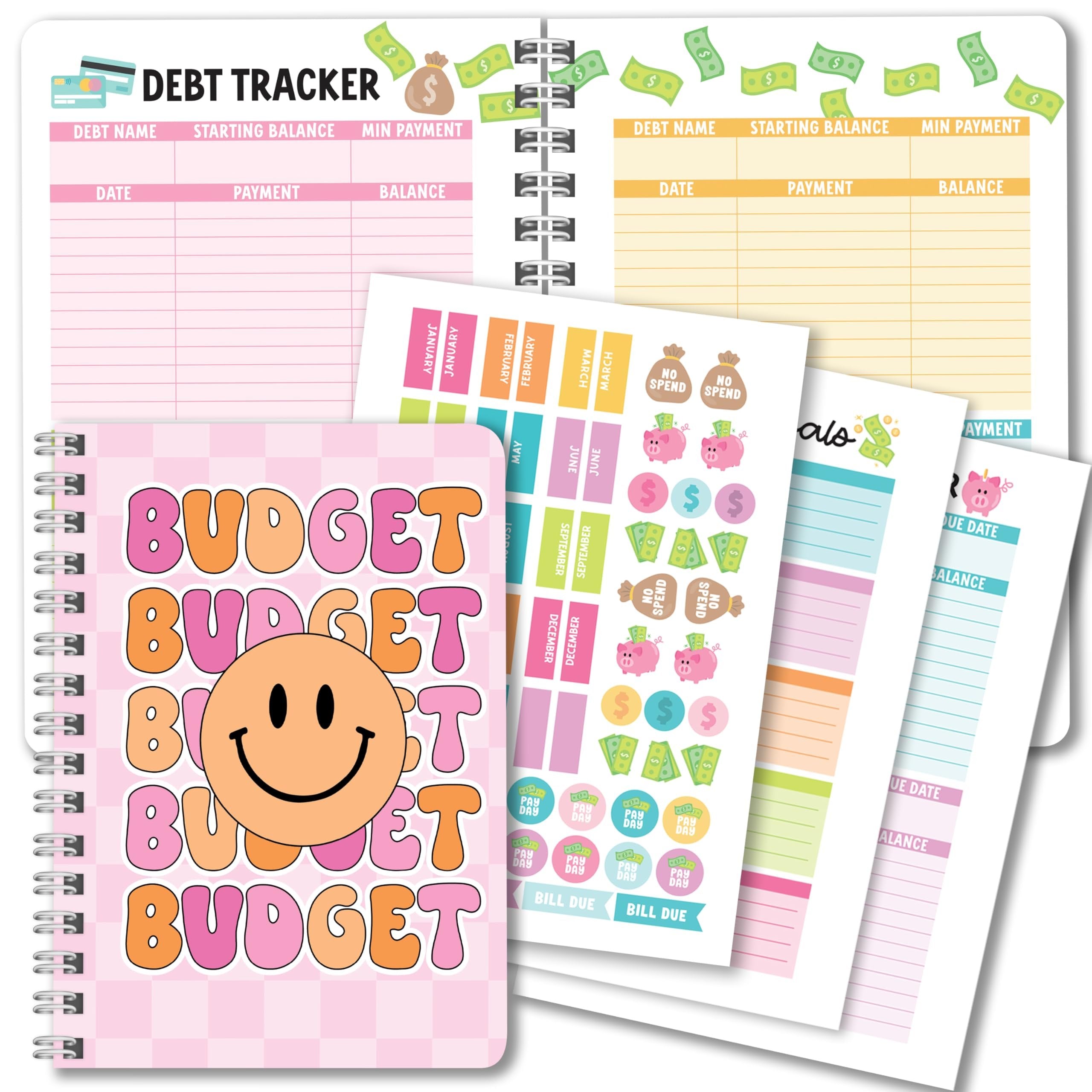 Monthly Budget Planner | 2025-2026 | Calendars & Planners - SAMPLE
