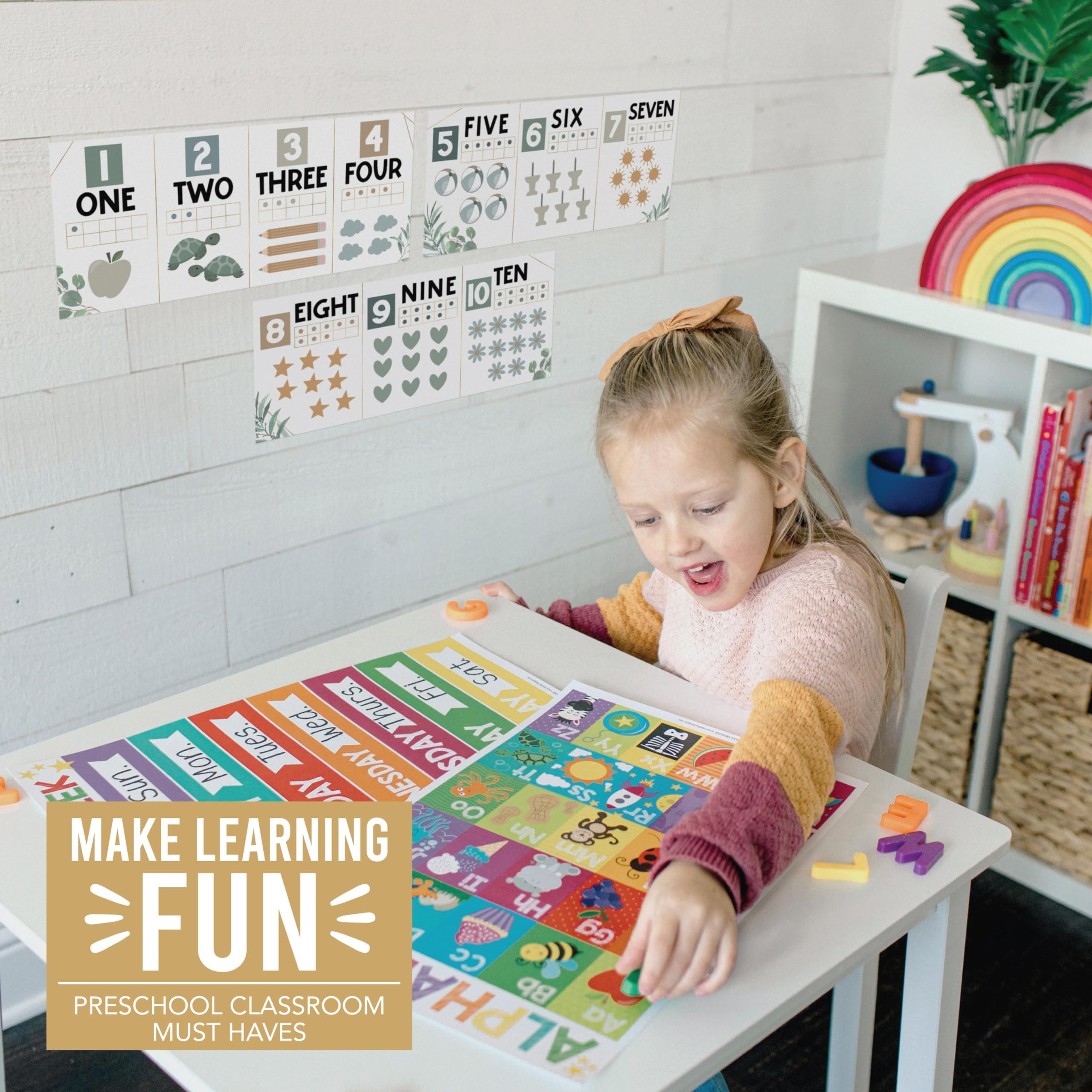 Alphabet Bulletin Board Set | Classroom Supplies | Educational Decor