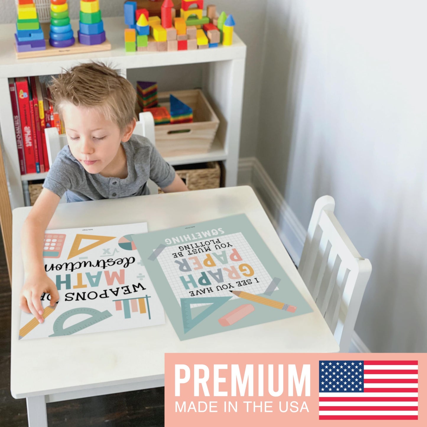 Math Motivational Posters | Set of 6 | Math Class