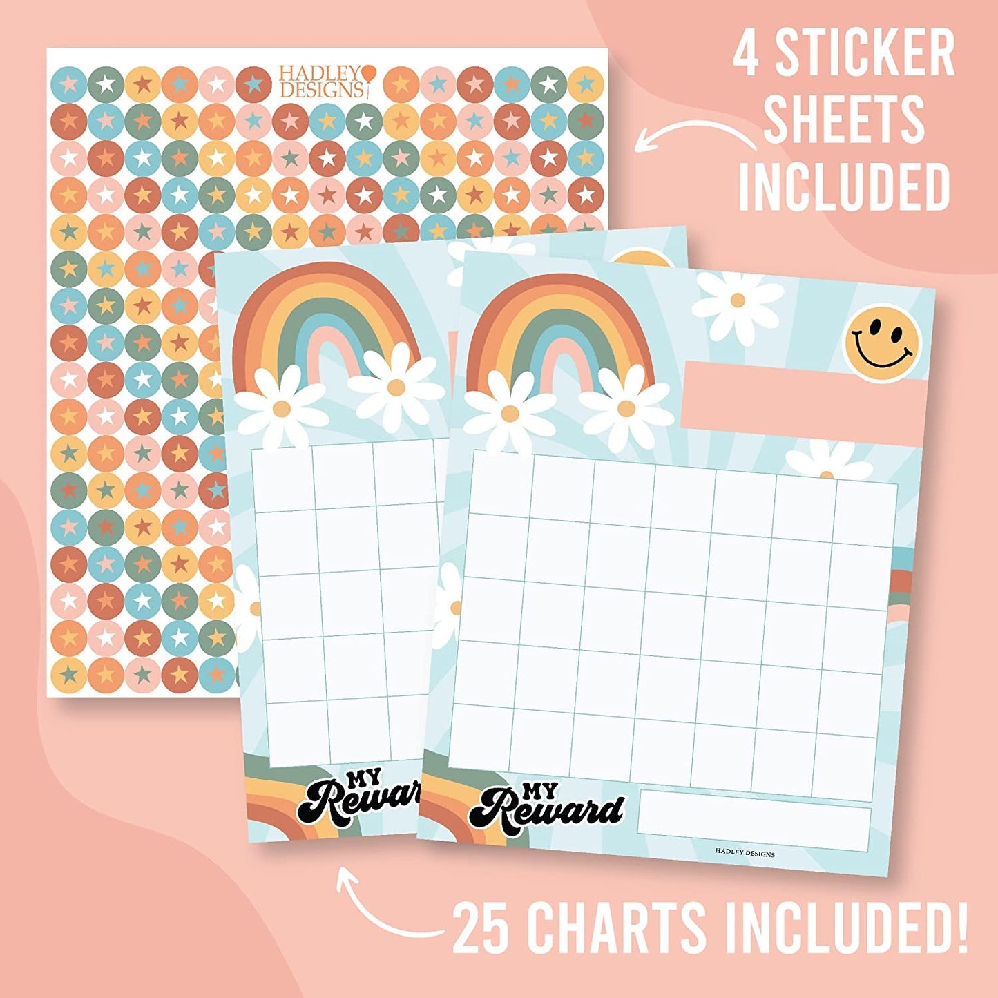 Incentive Charts | Set of 25 | Home Essentials