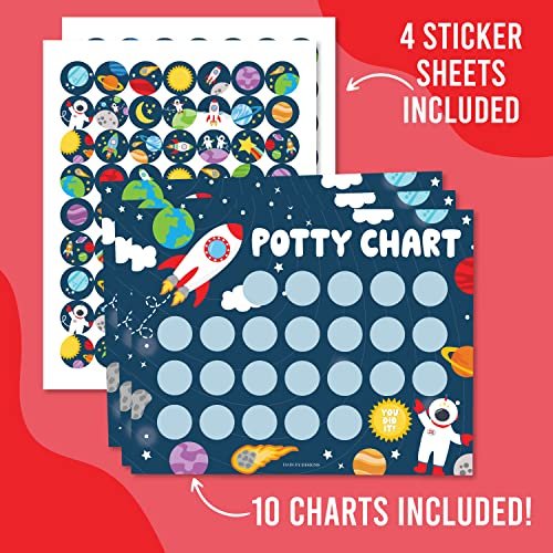 Space Potty Training Chart | Sticker Charts | Early Education