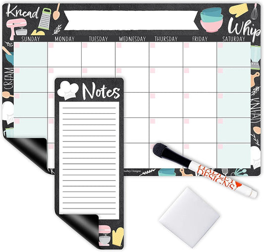 Doodle Magnetic Calendar | Dry-Erase | Calendars & Planners