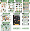 Farmhouse Educational Posters | Set of 16 | Classroom Supplies