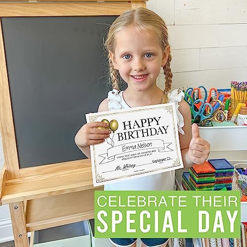 Birthday Certificates | Set of 25 | Birthday Gifts