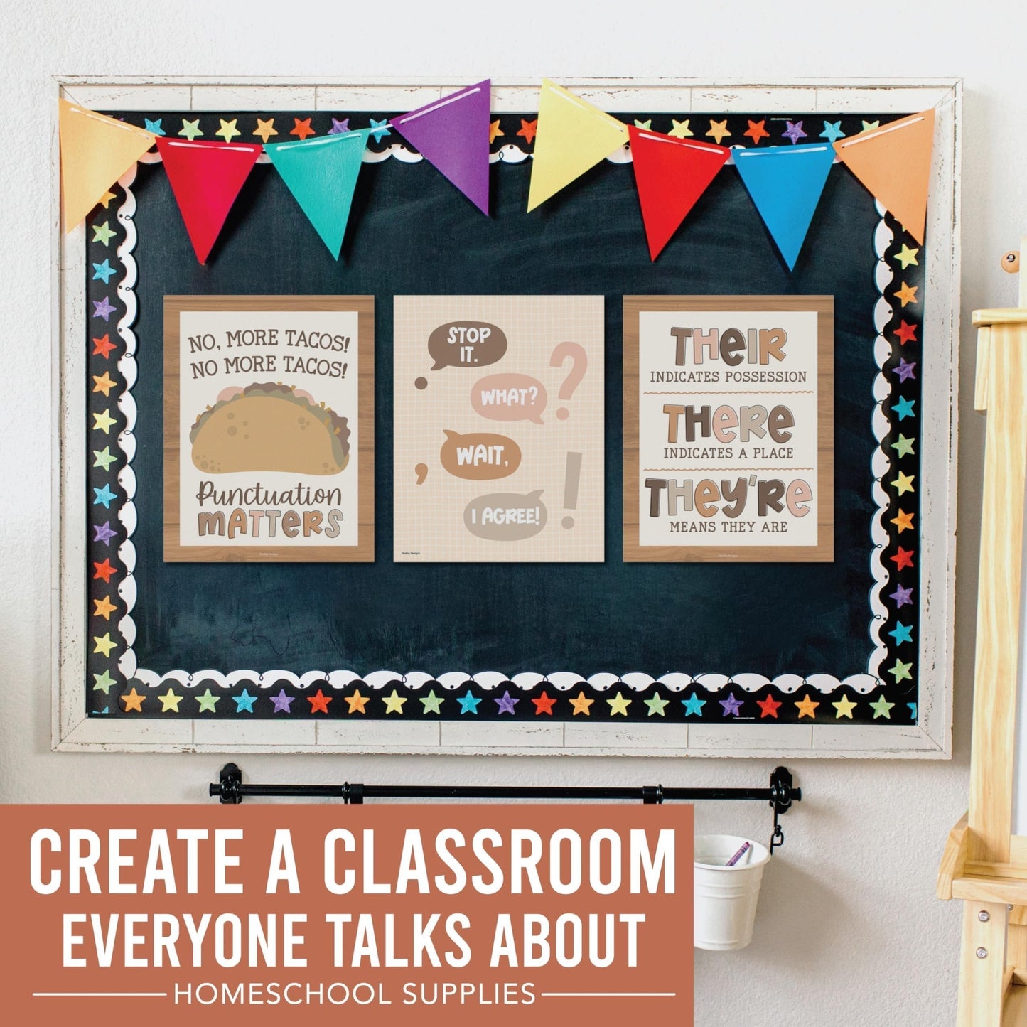 English Motivational Posters | Set of 6 | Educational Posters